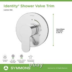 S-6700-TRM Identity Shower Valve Trim in Polished Chrome (Valve Not Included)