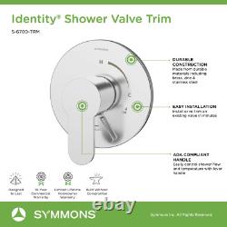 S-6700-TRM Identity Shower Valve Trim in Polished Chrome (Valve Not Included)