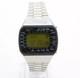 Seiko M158 5009 Watch Pan Am Lemon Led Dial Steel Strap Vintage Classic