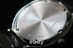 Seiko V732 0p20 Quartz Watch White & Chrome Dial Stainless Steel Strap A Beauty