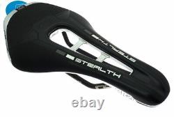 Shimano PRO Stealth LTD Road Race Saddle/Seat Stainless Rail 142mm Chrome/Black