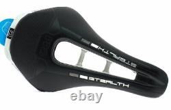 Shimano PRO Stealth LTD Road Race Saddle/Seat Stainless Rail 142mm Chrome/Black