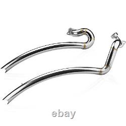 Shortshots Staggered Exhaust System Pipe For Yamaha V Star 1100 XVS1100