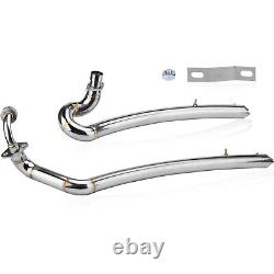 Shortshots Staggered Exhaust System Pipe For Yamaha V Star 1100 XVS1100