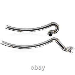 Shortshots Staggered Exhaust System Pipe For Yamaha V Star 1100 XVS1100