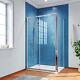 Shower Enclosure Bathroom Sliding Door 6mm Glass Cubicle Optional Side Panel