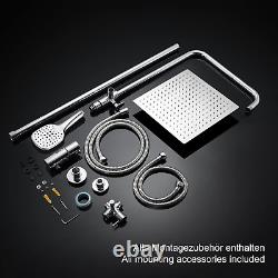 Shower Set in Stainless Steel 304 with Bathroom Shower System with Sh