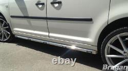 Side Bars + Amber LEDs For Renault Kangoo 199 -2007 Stainless Steel Accessory