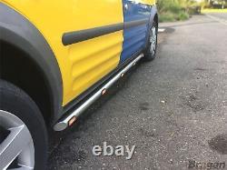 Side Bars + Amber LEDs To Fit Peugeot Partner LWB 2019+ Van Styling Accessories