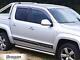 Side Bars Curved To Fit Volkswagen Amarok 2015-2020 Chrome Steps Tubes Stainless
