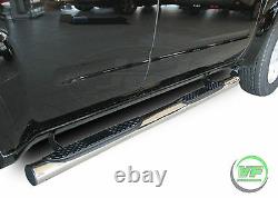 Side bars CHROME stainless steel side steps for Nissan Patrhfinder R51 2005-12