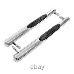Side bars CHROME stainless steel side steps pair for Suzuki Jimny 3D 2021-up