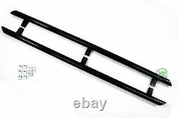 Side bars CHROME stainless steel steps pair for VW CADDY 2003-2015