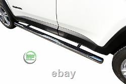 Side bars Chrome stainless steel side steps for SB376 JEEP RENEGADE 2014-up
