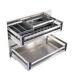 Slide Out Stainless Stee Kitchen Cabinet Base Unit Basket Cupboard Storage Units