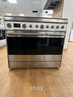 Smeg C92IPX9 Classic 90cm 6 Burners Dual Fuel Range Cooker Stainless Steel