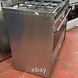 Smeg Opera A4-81 120cm Dual Fuel Range Cooker Stainless Steel