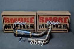 Smoke Muffler Custom Exhaust Yamaha Mt09 And Yamaha Xsr900 Full System