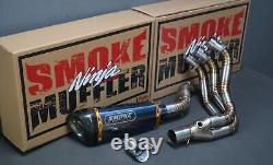 Smoke Muffler Custom Exhaust Yamaha Mt09 And Yamaha Xsr900 Full System