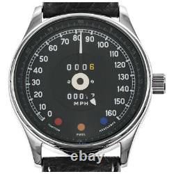 Speedometer Watch Jaguar E-Type Stainless Steel / Chrome bezel 41mm diameter