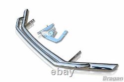 Spoiler Bar For Volkswagen Amarok Double 2016+ 4x4 Stainless Steel Bumper Chin