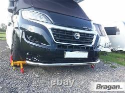 Spoiler Bar To Fit Fiat Ducato 2007 2014 Stainless Steel Bumper Accessories