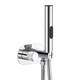 Stainless Steel 3 Ways Douche Toilet Bidet Sprayer Brass Mixer Valve Holder Kit