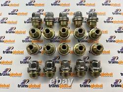 Stainless Steel Alloy Wheel Nuts x20 for Range Rover P38 TD or V8