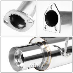 Stainless Steel Cat Back Exhaust 4tip Muffler 99-03 Mitsubishi Galant 2.4l 4g64