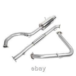 Stainless Steel Cat Back Exhaust 4tip Muffler 99-03 Mitsubishi Galant 2.4l 4g64