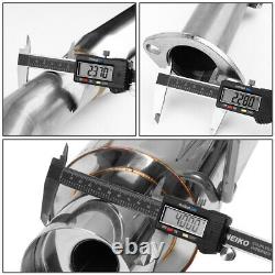 Stainless Steel Cat Back Exhaust 4tip Muffler 99-03 Mitsubishi Galant 2.4l 4g64