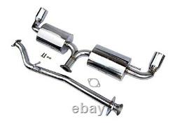 Stainless Steel Cat Back For Mazda Performance Exhaust Muffler 2003-12 RX-8 UK