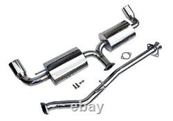 Stainless Steel Cat Back For Mazda Performance Exhaust Muffler 2003-12 RX-8 UK