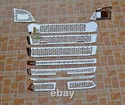 Stainless Steel Chrome Front Grill for Scania S-Series 2017- without fog light