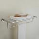 Stainless Steel Chrome Wall Mounted Bathroom Accessories Towel Holder Coat Hook