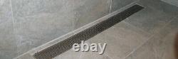 Stainless Steel Linear Floor Shower Drain Wetroom Bathroom Channel Gully Trap