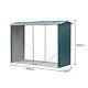 Stainless Steel Log Store Firewood Metal Stand Fire Wood Rack Storage Unit