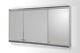 Stainless Steel Pre-assembled Bathroom Storage Cabinet 1000 X 550mm Wall Mounted