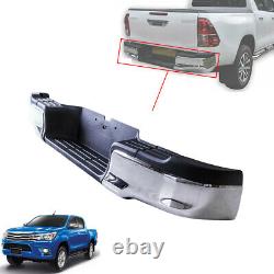 Stainless Steel Rear Bumper for Hilux Revo 2016+