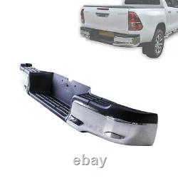 Stainless Steel Rear Bumper for Hilux Revo 2016+