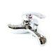 Stainless Steel Water Tap Bathroom Sink Chrome Taps Fast Dispatched