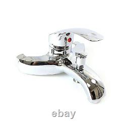 Stainless Steel Water Tap Bathroom Sink Chrome Taps FAST DISPATCHED