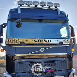 Stainless steel Stone Holder Disc Grill Application for Volvo FH4 2013-2020