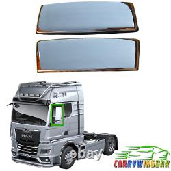 Stainless steel mirror cover chrome app for Man Tgx-Tgs