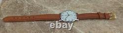 Stunning Retro Swiss Steel Montine 17 Jewel Dress Wrist Watch 1974