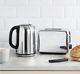 Stylish Modern Stainless Steel 1.7l Jug Kettle And Matching 4 Slot Toaster