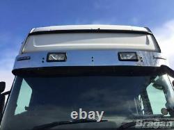 Sun Visor To Fit Scania 4, P, G, R, Series Pre 09 Topline Stainless Steel Shade