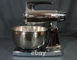 Sunbeam Mixmaster Electronic in Chrome Kitchenware c1960s Fully Working & VGC