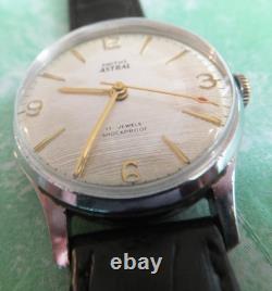 Super Smiths Astral 15 Jewel 32mm Gentleman's Chrome Plated Watch 1960's