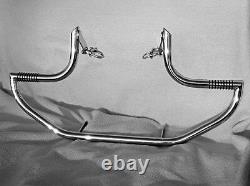 Suzuki VS800 Intruder (1992-03) Stainless steel crash bar engine guard with pegs